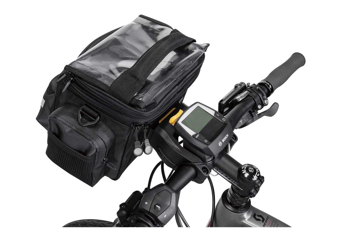 Topeak Tourguide Bicycle Handlebar Bag | 5L Capacity | Black - Fixer 8