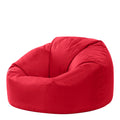 Bean Bag Bazaar Outdoor Bean Bag Chair | Water Resistant Red Garden Seat