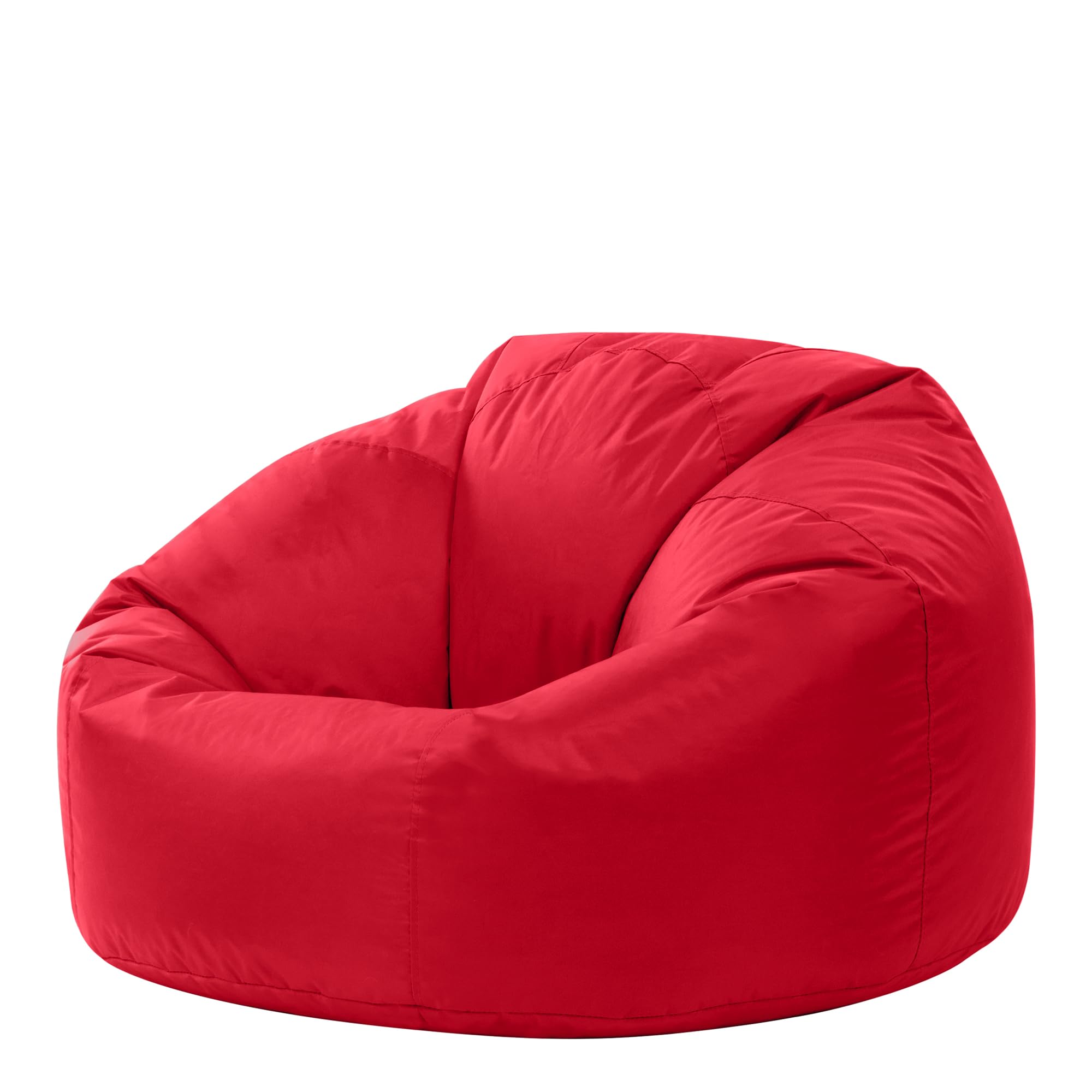 Bean Bag Bazaar Outdoor Bean Bag Chair | Water Resistant Red Garden Seat