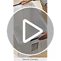 Bankers Box ProStore 85L Stackable Plastic Storage Box with Lid – Clear