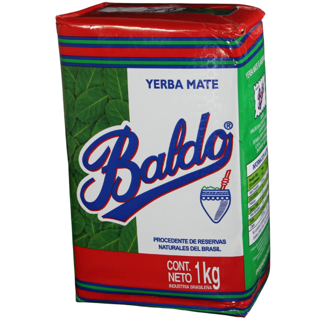 Baldo Uruguayan Yerba Mate – Traditional Loose Leaf Caffeinated Tea, 1kg
