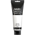 Liquitex Basics Acrylic Paint – Titanium White, 250ml Artist Tube