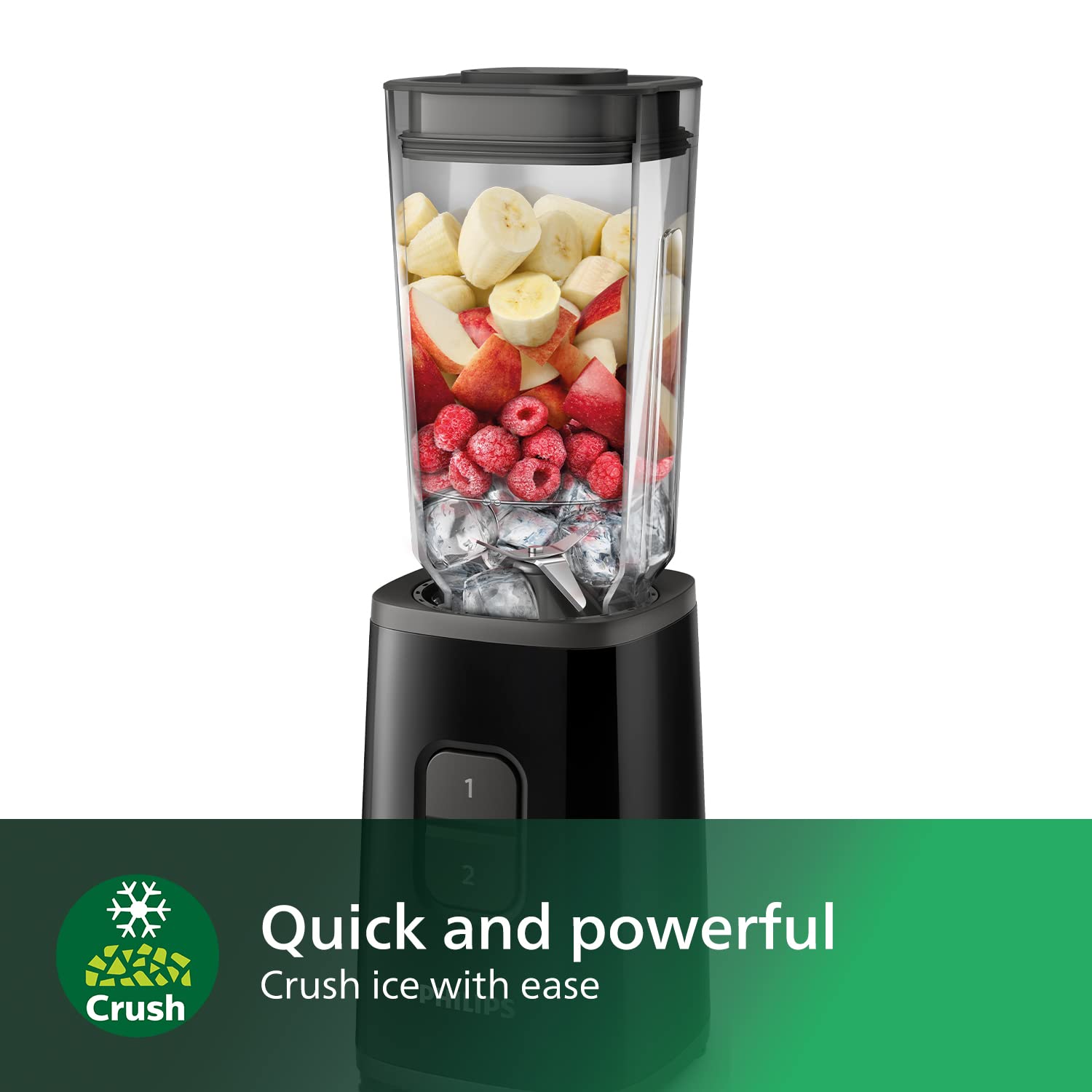 Philips Daily Collection Mini Blender & Smoothie Maker | 350W, 1L Jug