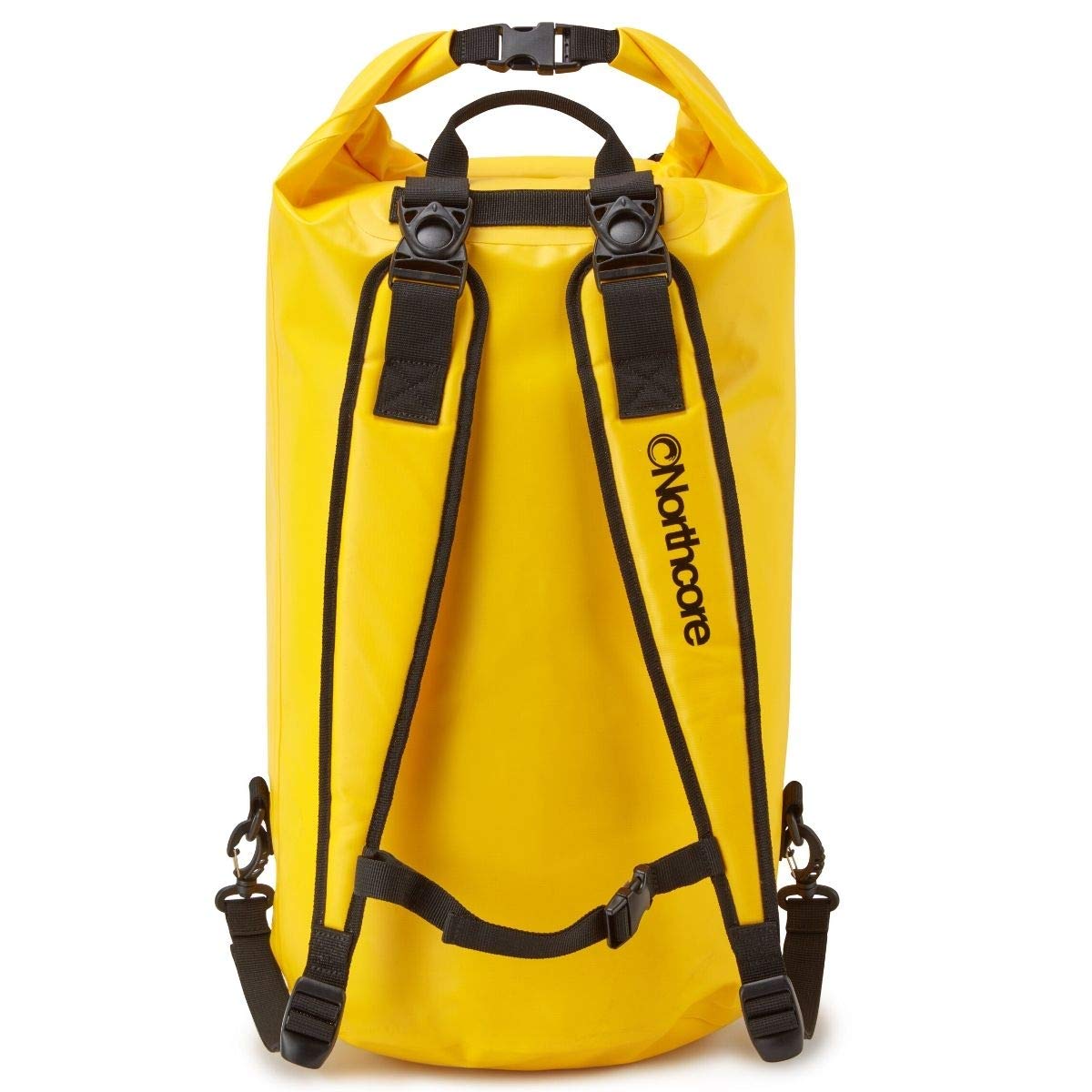 Northcore 40L Waterproof Dry Bag Backpack – Heavy Duty PVC – Yellow