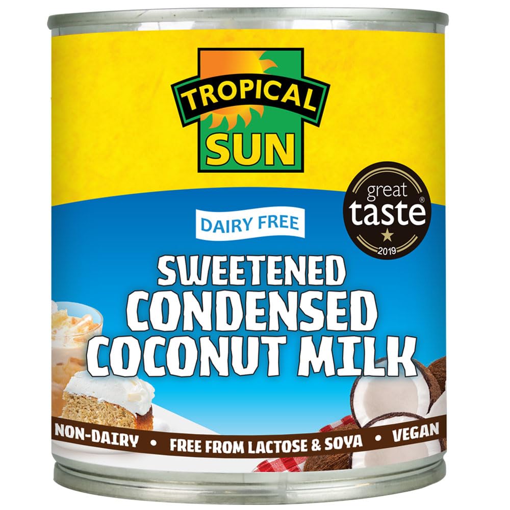 Tropical Sun Sweetened Condensed Coconut Milk – Vegan & Dairy-Free, 6 Pack