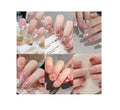 144Pcs Short Square Press On Nails | Glossy Acrylic Kit