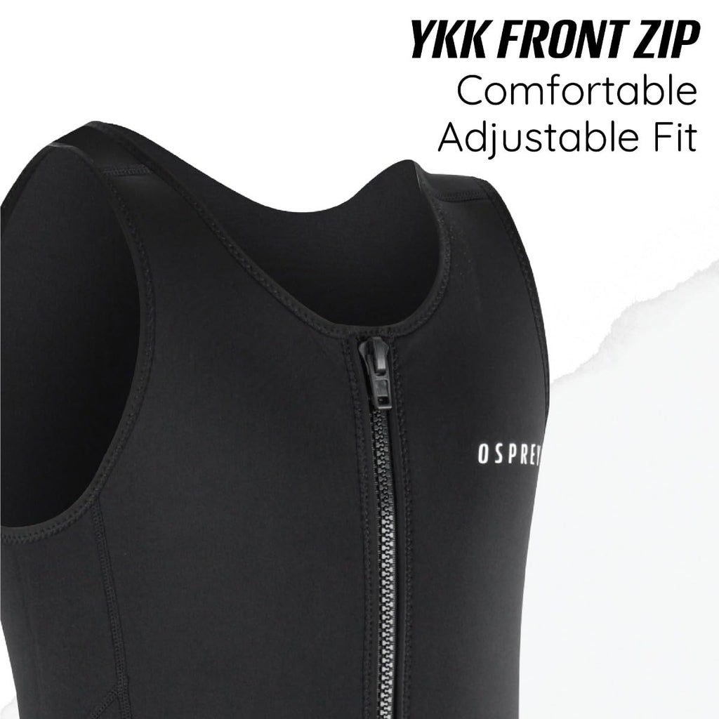 Osprey Men's WS10 Sleeveless Wetsuit | 3mm Neoprene - Black - 3XL