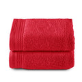 Top Towel – 2-Piece Premium Cotton Hand Towel Set – 600 GSM Red