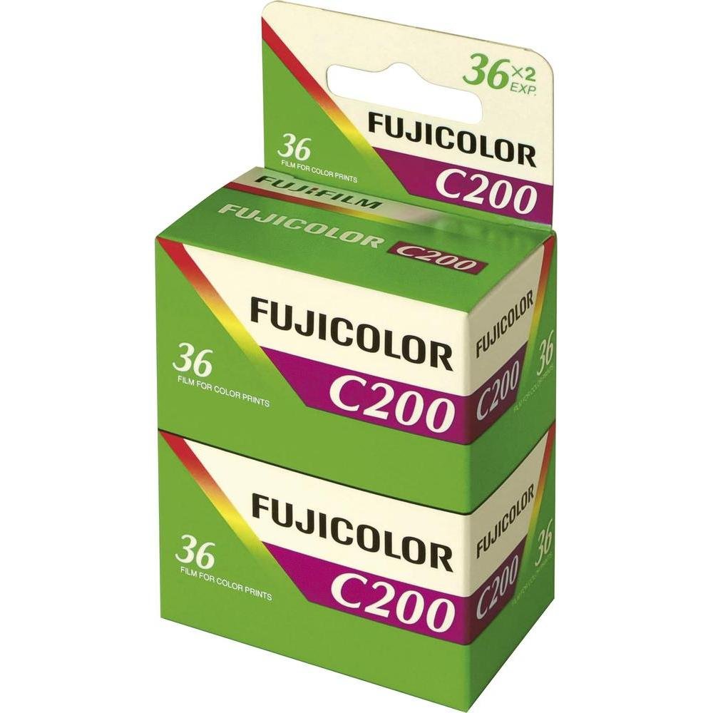 Fujifilm Fujicolor C200 35mm Color Negative Film | 36 Exp | 2-Pack