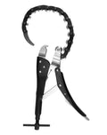 QWORK Adjustable Exhaust Tube Chain Cutter for Tailpipes and Pipes