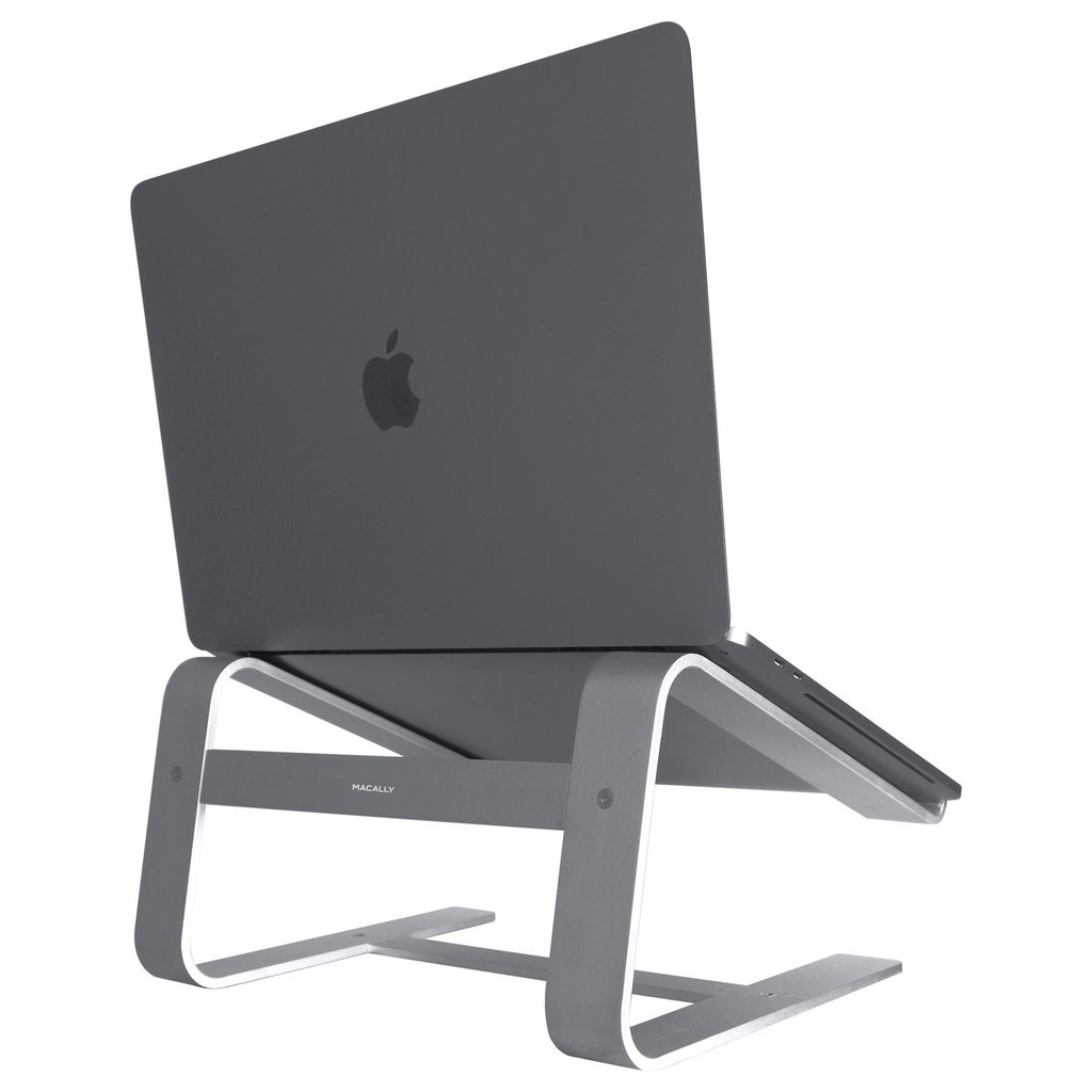 Macally ASTANDSG Aluminium Laptop Stand For Apple MacBook -Space Grey