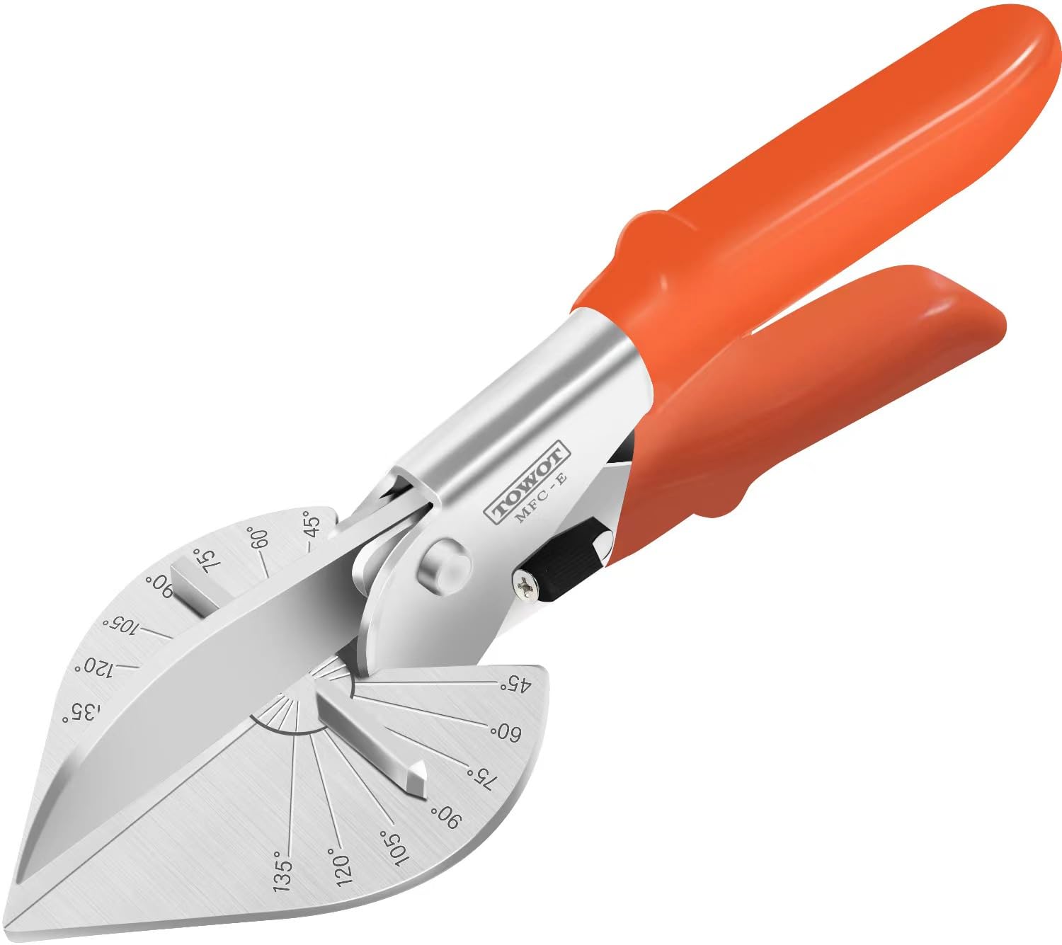 TOWOT Multi Angle Miter Shear Cutter | 45-135° Adjustable PVC Tool