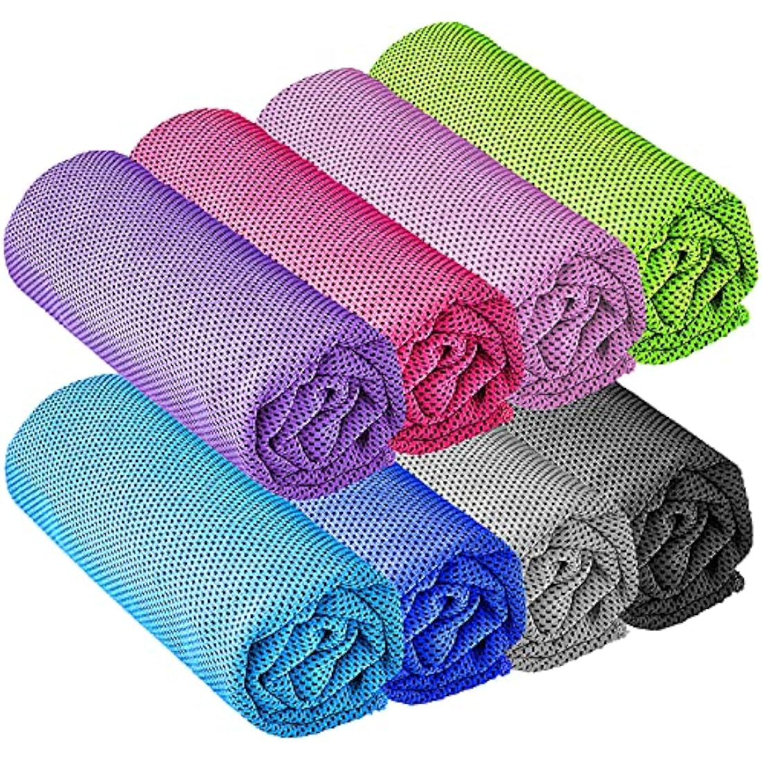 Cooling Towel 8-Pack | 120x30cm Microfiber Ice Towel