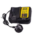 MANUFER 2A Fast Charger for Dewalt 12V-18V Lithium-ion Batteries DCB112