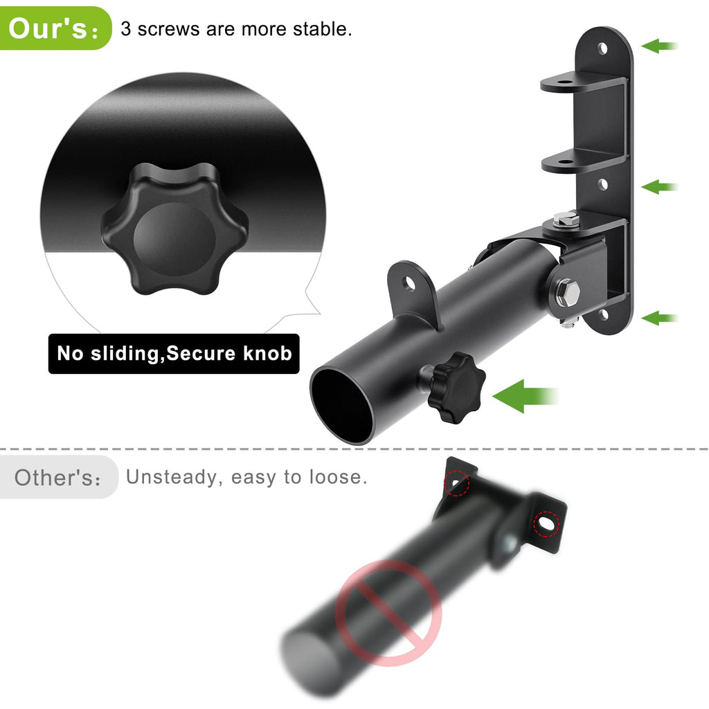 Kipika Wall-Mounted Landmine Attachment | 2-Inch Olympic Bar T-Bar Row