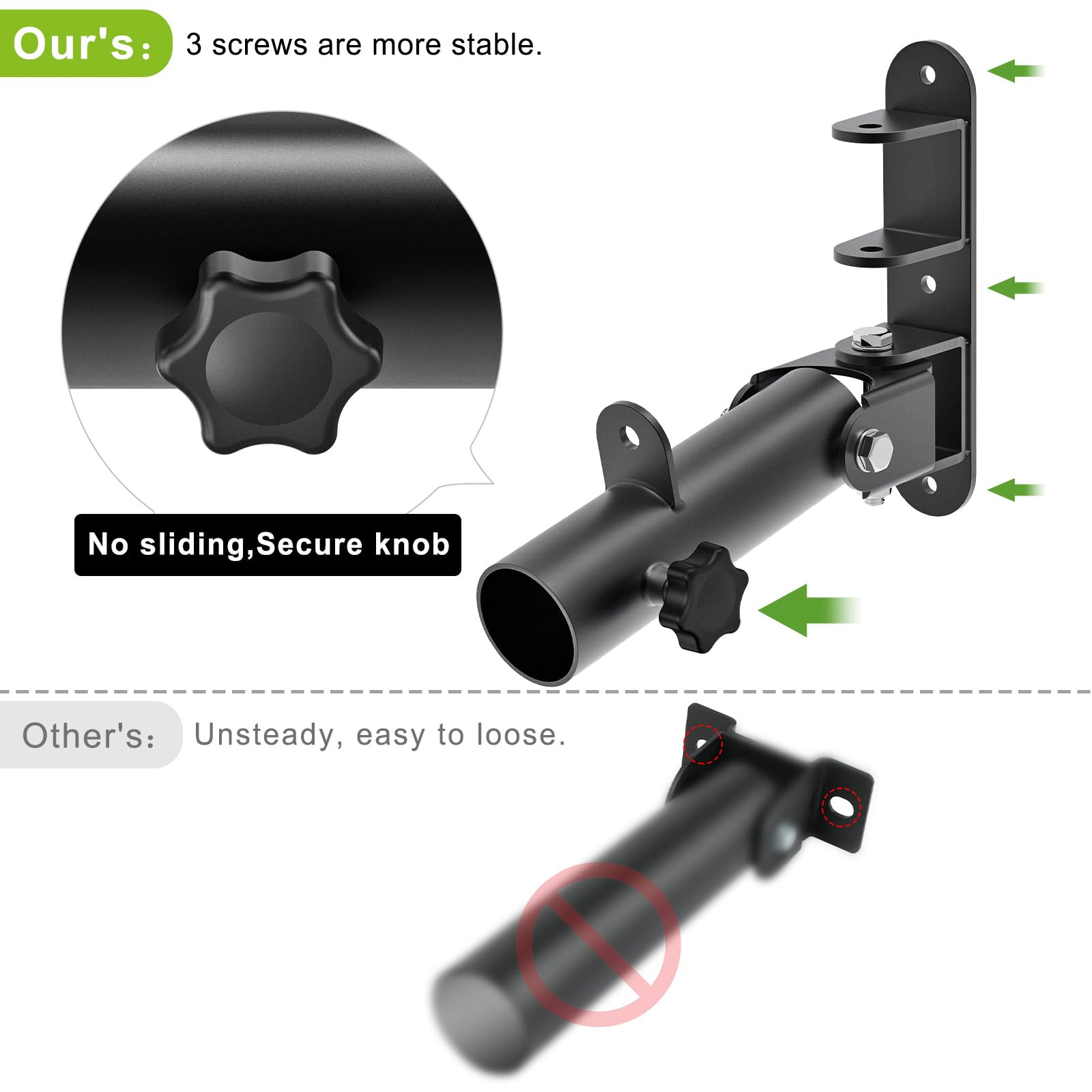 Kipika Wall-Mounted Landmine Attachment | 2-Inch Olympic Bar T-Bar Row