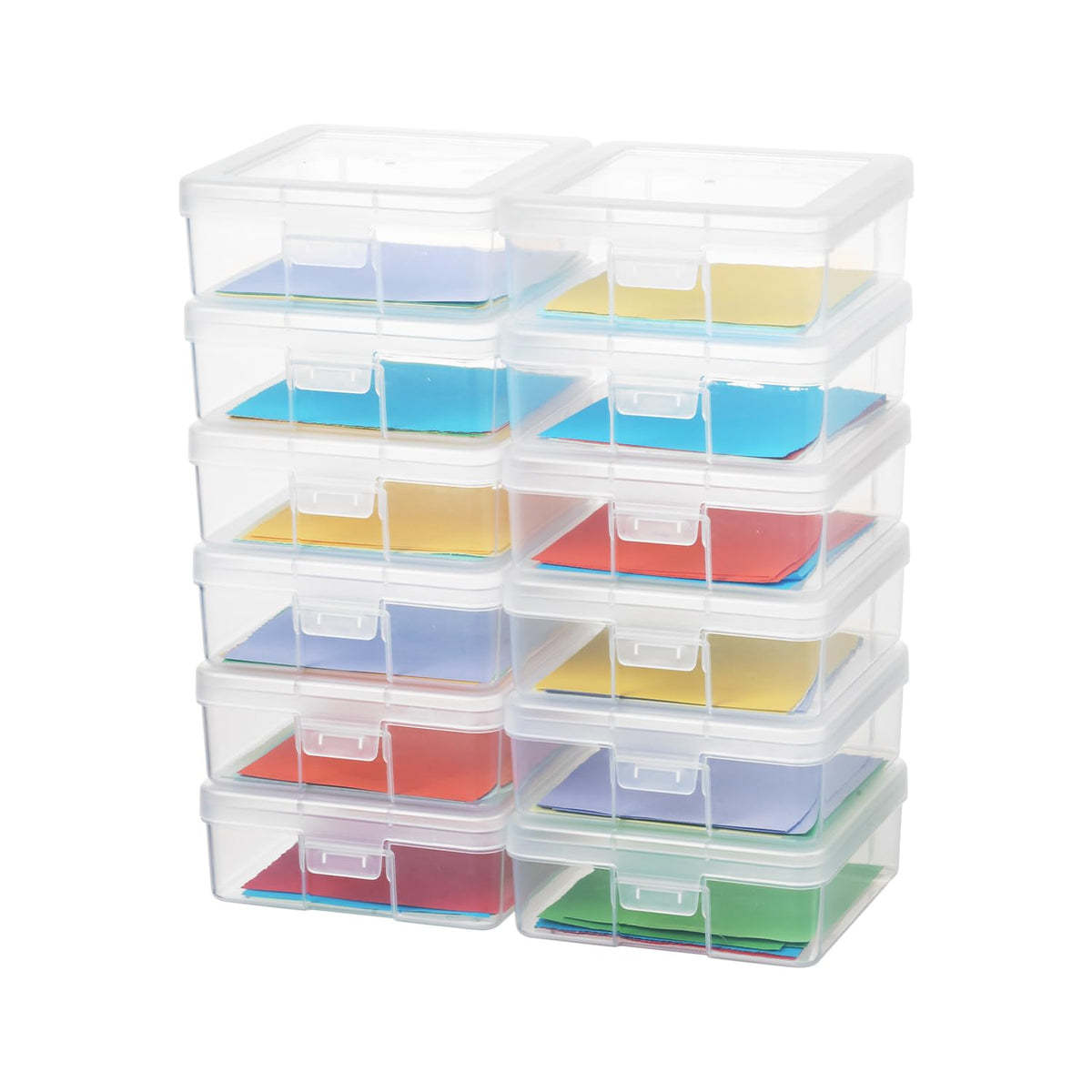 novelinks Plastic Small Storage Containers for Organizing, Mini Tote Box - image 1
