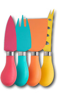 Taylors Eye Witness 4pc Cheese Knife Set – Ergonomic Soft Grip