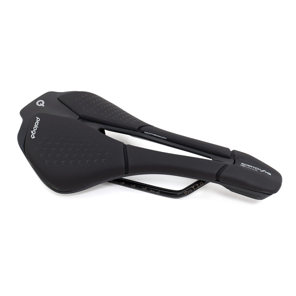 Prologo Scratch M5 PAS T2.0 Road Bike Saddle | 140mm Ergonomic - Black