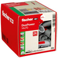 fischer DuoPower 14 x 70 Universal Plug | 2-Component Wall Anchors - 20pk
