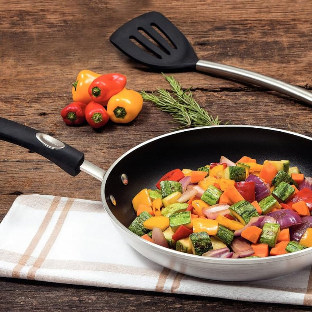 Tramontina Non-Stick Induction Frying Pan | 28cm Silicone Handle Skillet