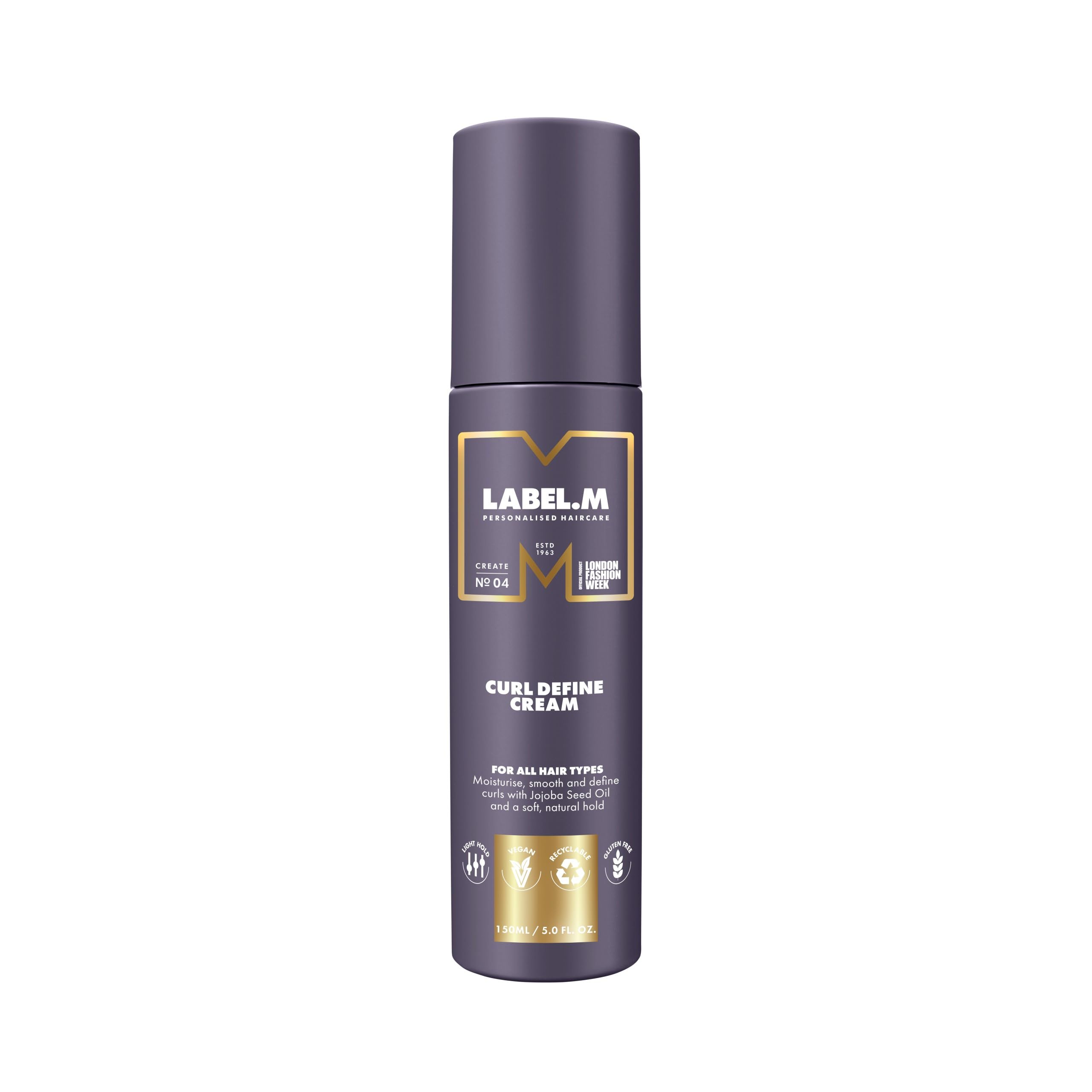 LABEL.M Curl Define Cream 150ml | Hydrating Frizz Control Styling