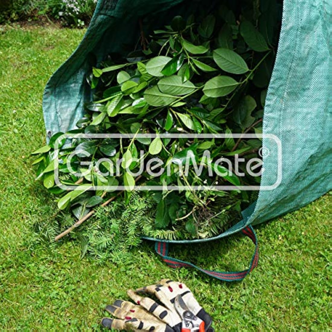 GardenMate 500L Professional Garden Waste Bags - 10 Pack Heavy Duty