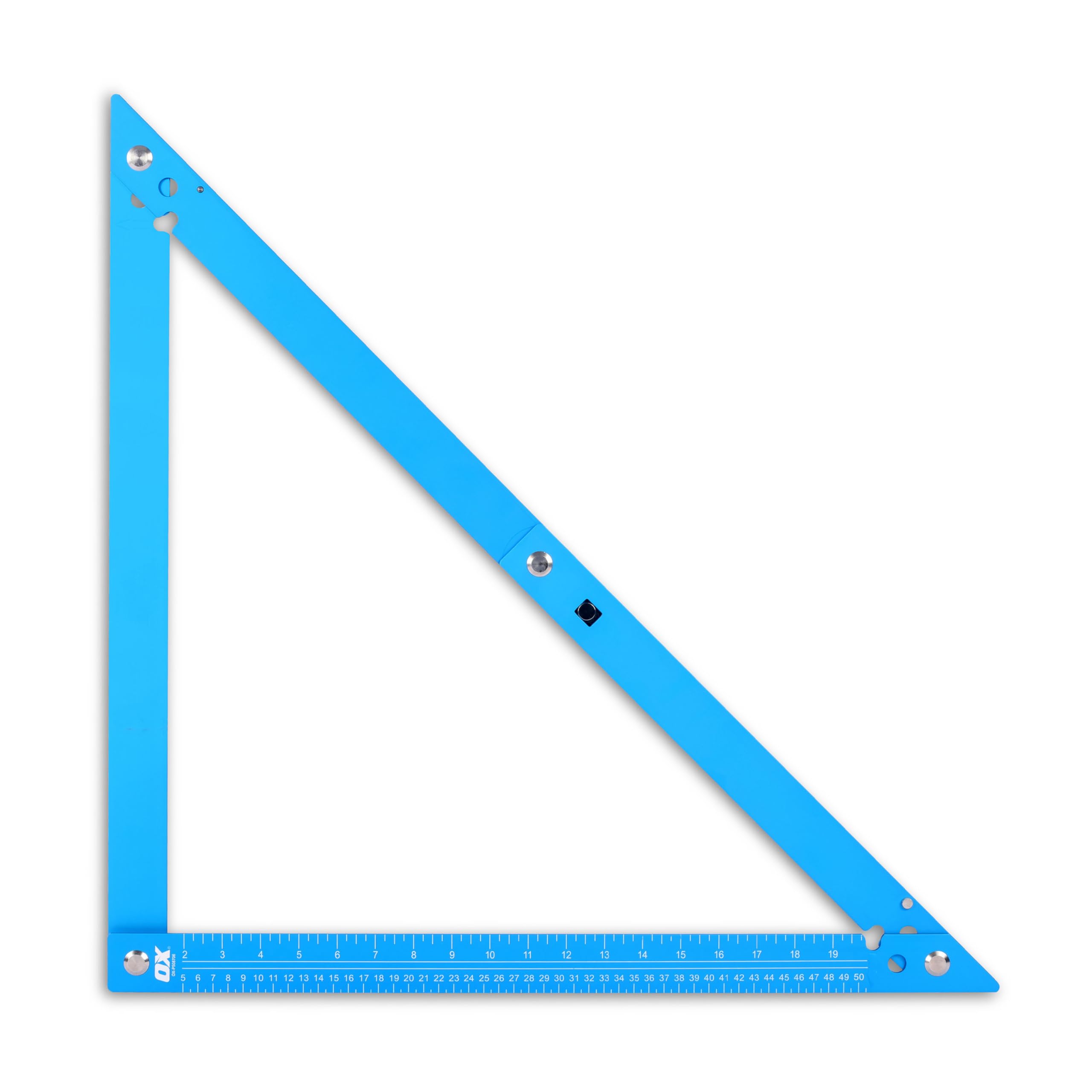 OX Tools 600mm Aluminium Folding Square | Framing Measuring Tool