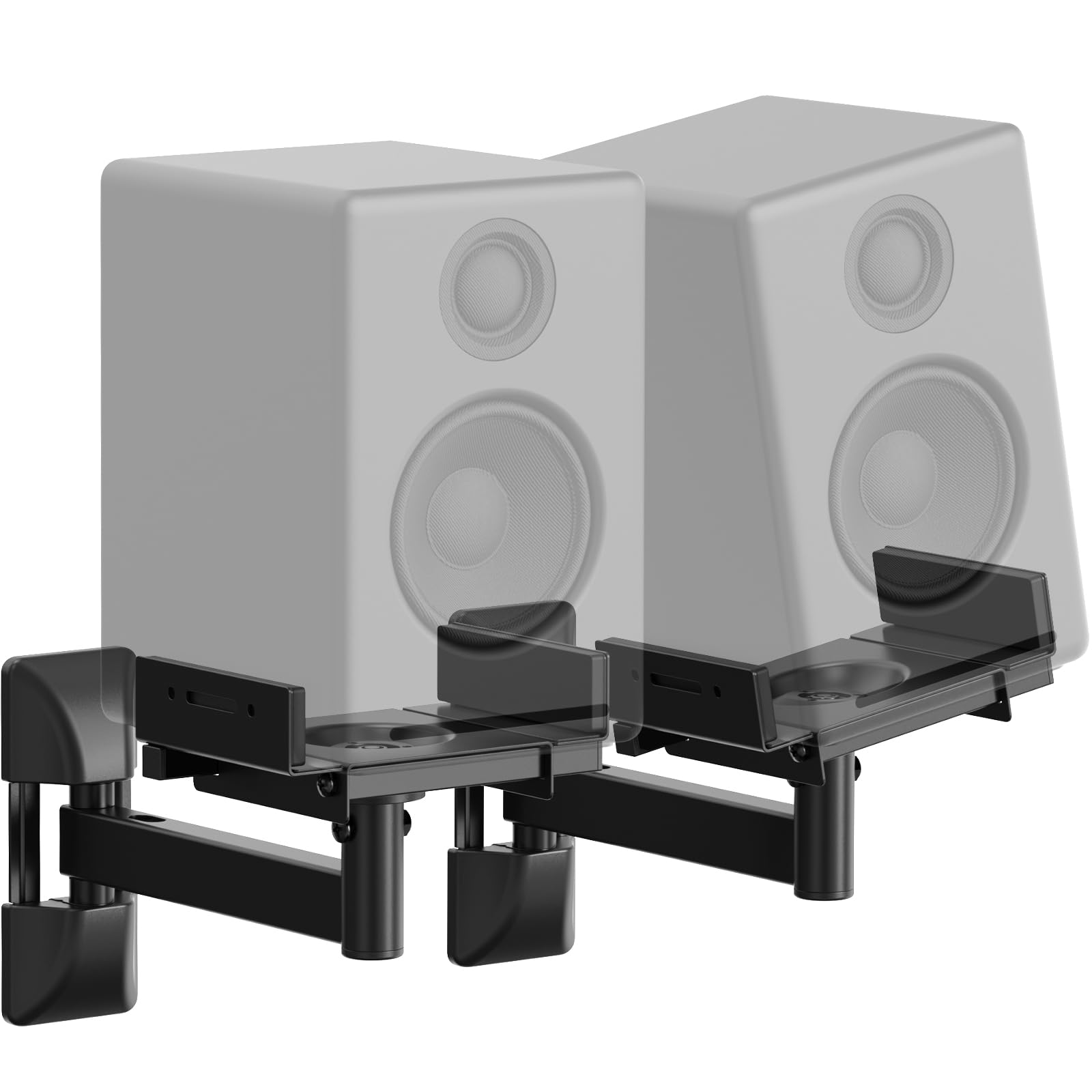 PUTORSEN Universal Speaker Wall Mount - Adjustable Bracket, 2 Pack