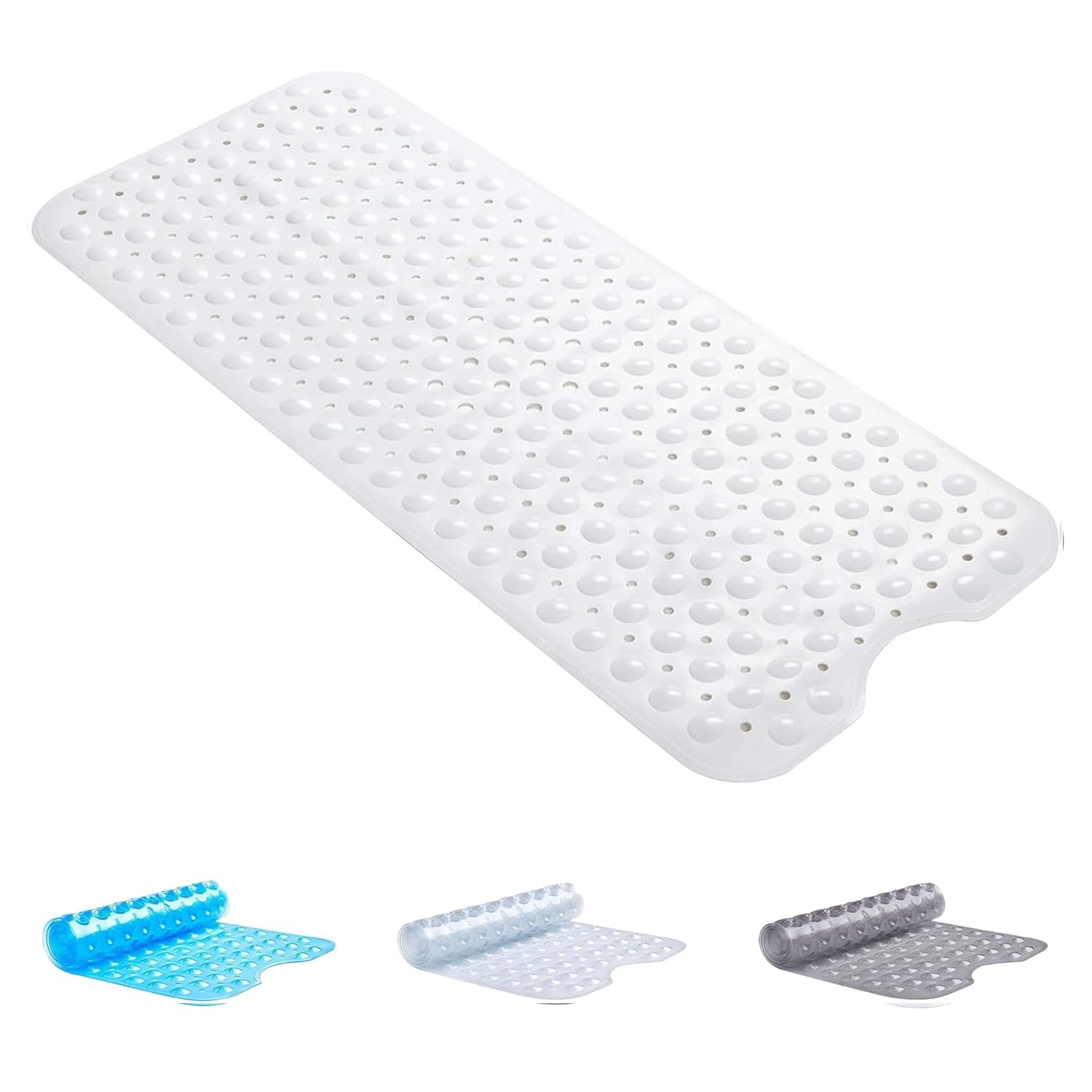 BedLooms Non-Slip Shower Mat – Anti-Mould Bath Mat with Suction Cups