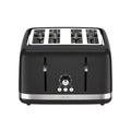 Tefal Black Collection 4-Slot Toaster | 7 Browning Levels | Matte Black