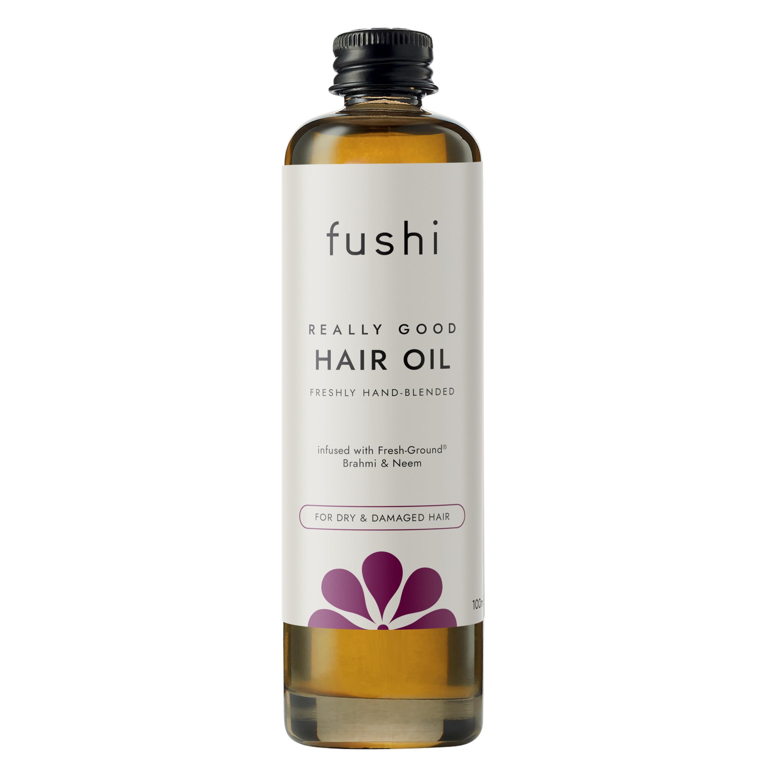 Fushi Really Good Hair Oil - Organic Argan & Brahmi for Damaged Hair - 100ml