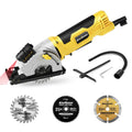 Enventor Mini Circular Saw - 580W Compact Electric Saw with Laser Guide
