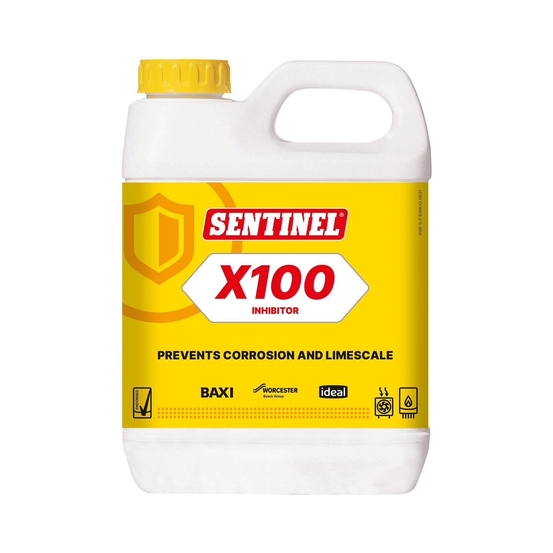 LavaTap Sentinel X100 Central Heating Inhibitor - 1L Corrosion Protection