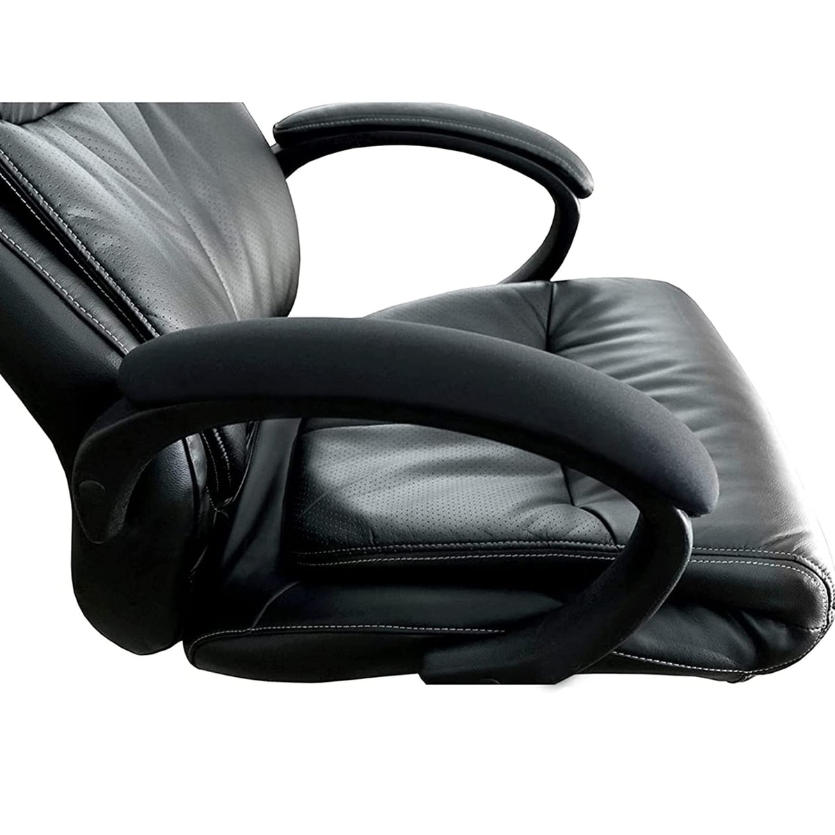 FYTXSZ Office Computer Chair Arm Covers - Stretchy Polyester Arm Cover Protector, Thickened Washable Arm Chair Covers Slipcovers - Black Pack of 2 - image 5