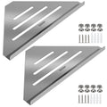 Skelang 304 Stainless Steel Corner Shower Caddy Shelf, Polished - 2 Pack