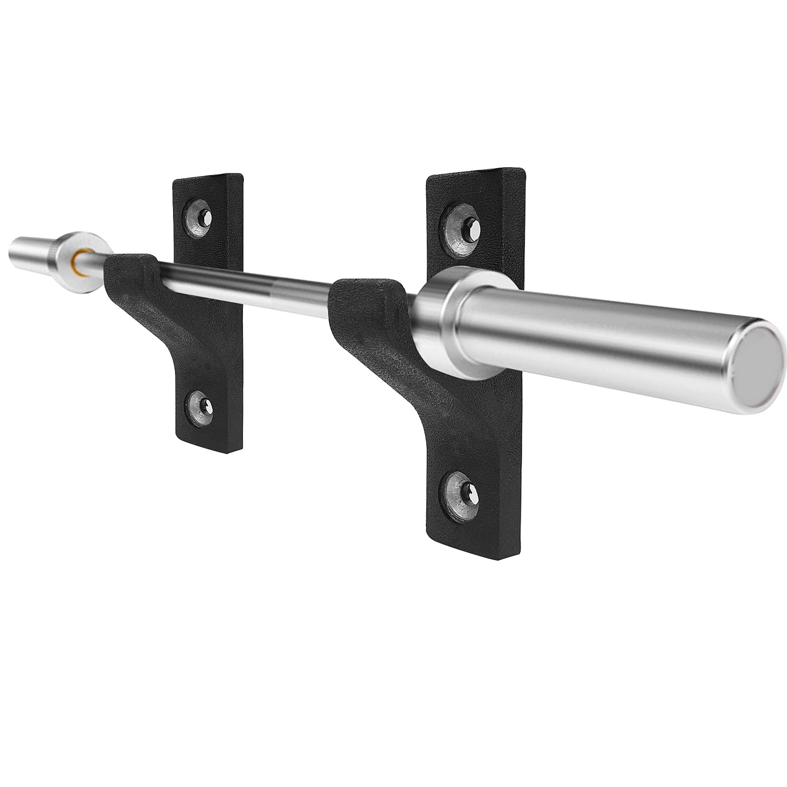 Aoneky Wall Mounted Barbell Rack – Steel Horizontal Storage for Home Gym