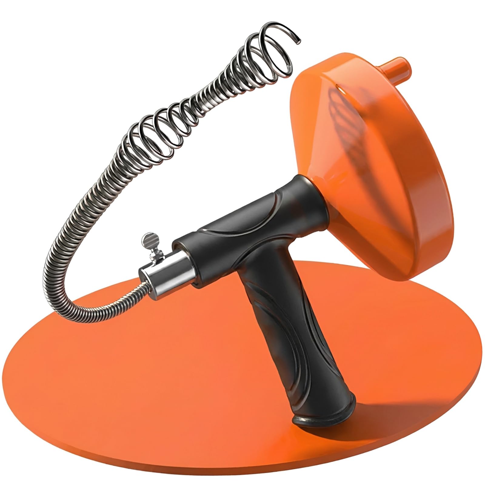 Jolof Store 33ft Drain Snake Auger | Heavy Duty Plumbing Clog Remover