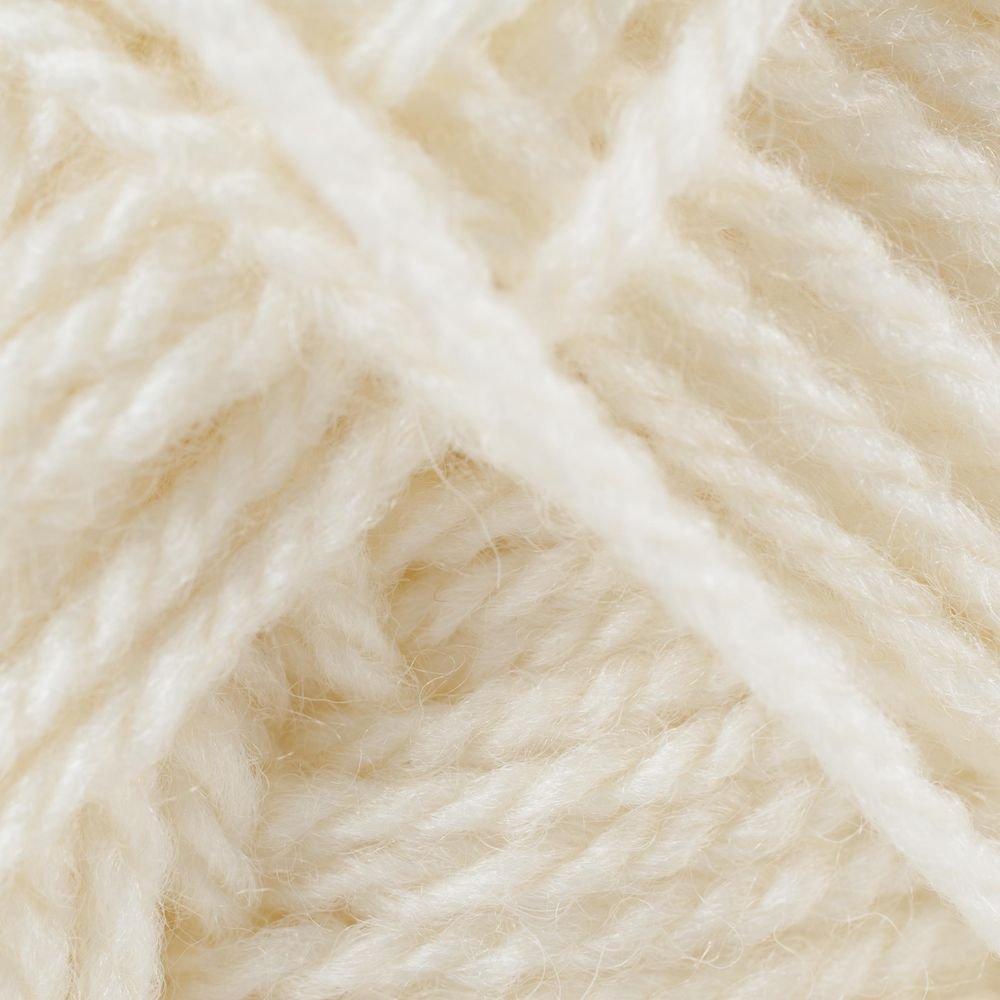 Sirdar Hayfield Bonus Aran Wool Yarn - Ivory Beige (962) - 400g Ball