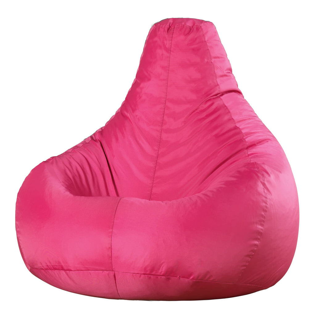 Bean Bag Bazaar Recliner Gaming Chair – Pink Water Resistant Outdoor Beanbag