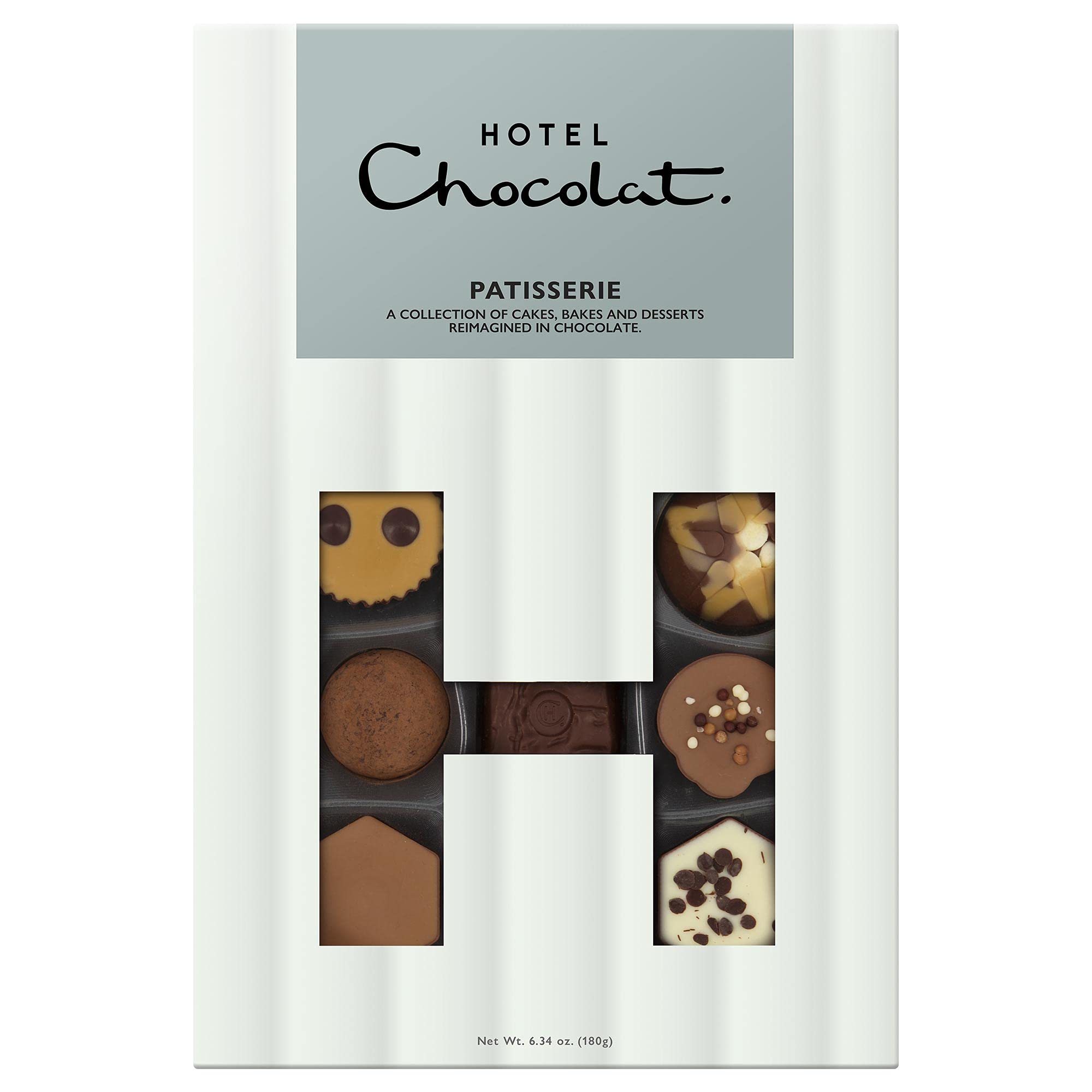 Hotel Chocolat Patisserie H-Box – 14 Dessert-Inspired Chocolates, 180g