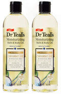 Dr Teal's Moisturizing Bath & Body Oil – Nourishing Coconut, 8.8 oz