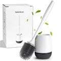 MEKEET Silicone Toilet Brush and Holder Set | Wall Mounted & Quick-Drying