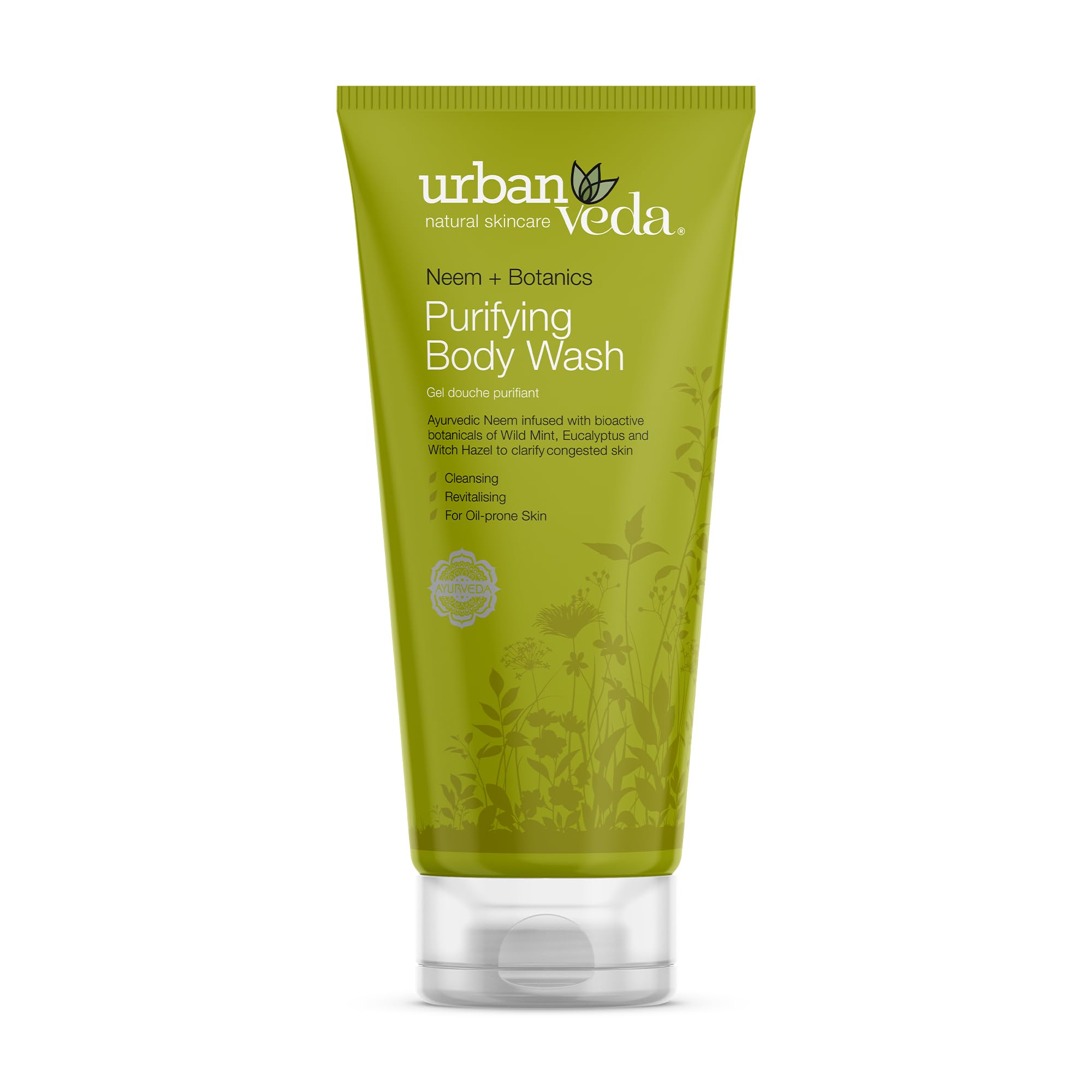 Urban Veda Neem Body Wash – Salicylic Acid & Tea Tree for Body Acne
