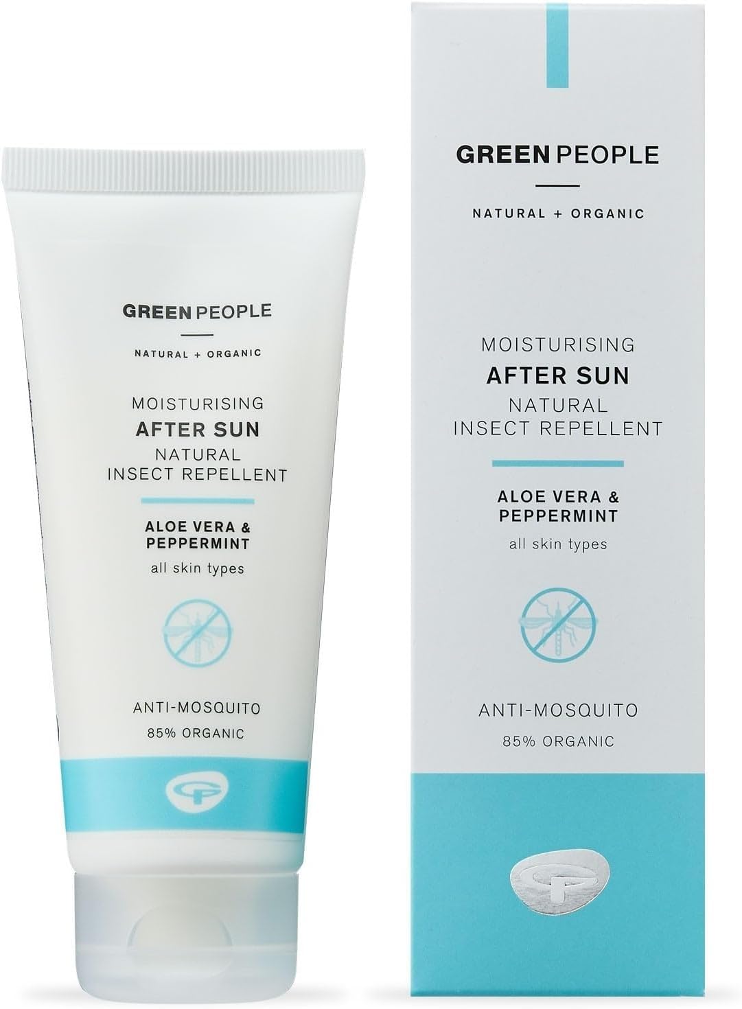 Green People Organic After Sun with Insect Repellent – Vegan & Cooling 100ml