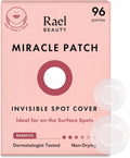 Rael Hydrocolloid Pimple Patches – Invisible Acne Spot Treatment (96 Count)