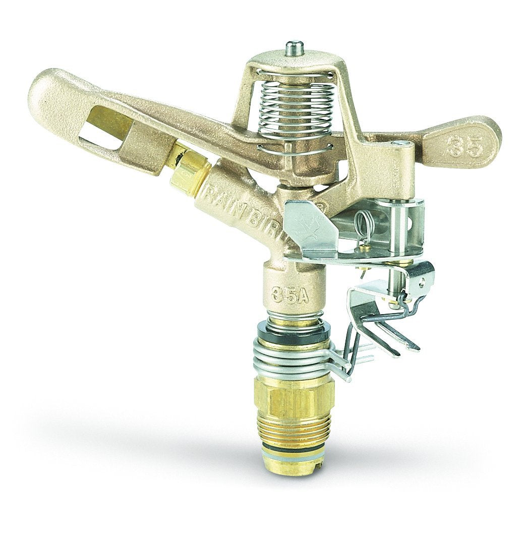 Rain Bird 35ADJTNTB Brass Impact Sprinkler | 23' - 50' Spray Distance