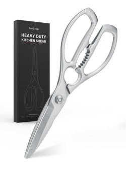 Simcoker Heavy Duty Kitchen Scissors | All-Steel Poultry & Meat Shears