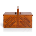 Prym 612551 Nähkasten aus dunklem Holz, Workers, Dark wood, Brown, L - image 1