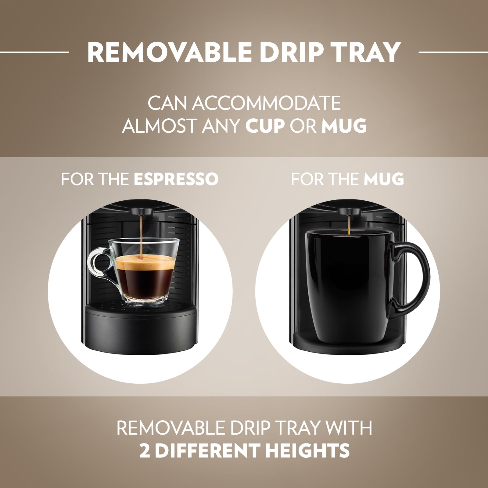 Lavazza A Modo Mio Jolie EVO Coffee Capsule Machine – Sustainable Black
